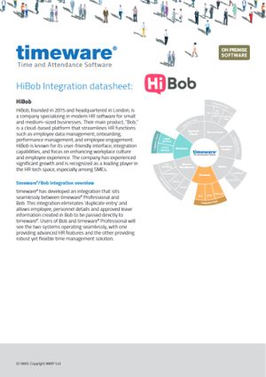 Download HiBob Integration Datasheet